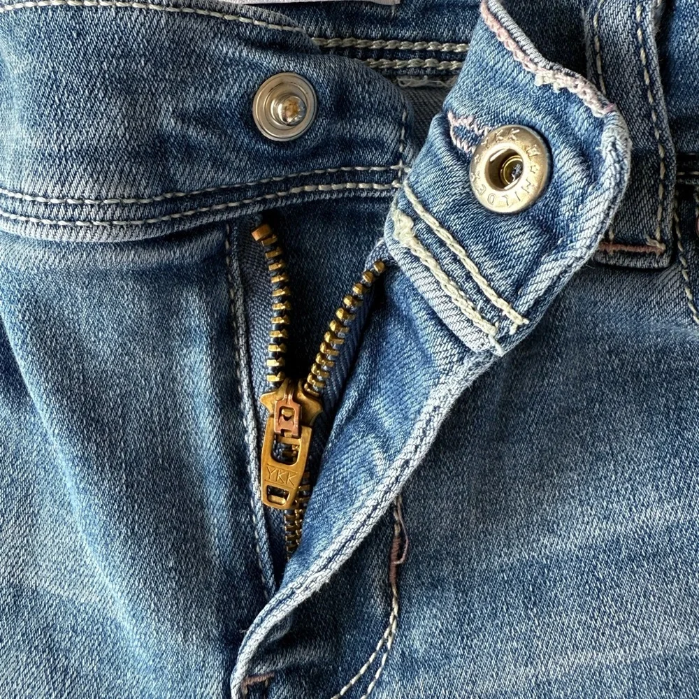 Wanna Betta Fit y Me girl Classic Blue Straight Leg Denim 6X - Picture 5 of 9